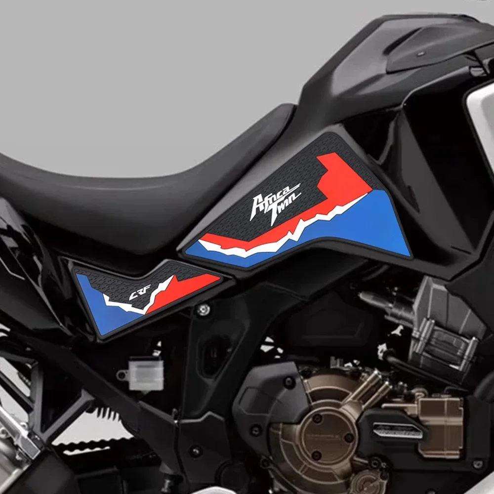 For Honda CRF1100L Africa twin 2020-2025 Motorcycle Tank Pad Protector Frosted Sticker Decals fuel tank traction pad Accessories