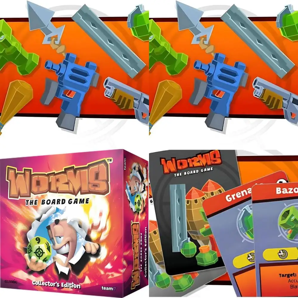 

Worms Mayhem: Collector's Edition Board Game - English Version