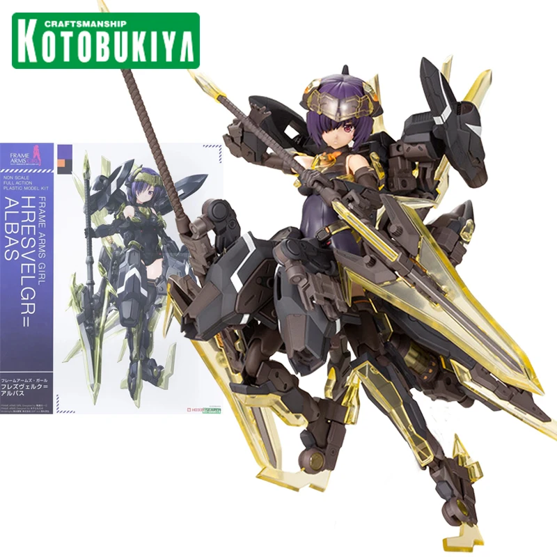 

Original Genuine KOTOBUKIYA Suit Girl FRAME ARMS GIRL FAG Hresvelgr Albas Assembly Collection Model Action Figures Dolls Gifts