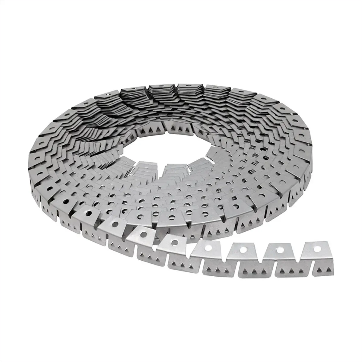 AA14 Tack Strip Three Tooth Upholstery Curve Ease Grip for Furniture,Chairs, Sofa Finish Edges on Curved Arms, Arched Portion