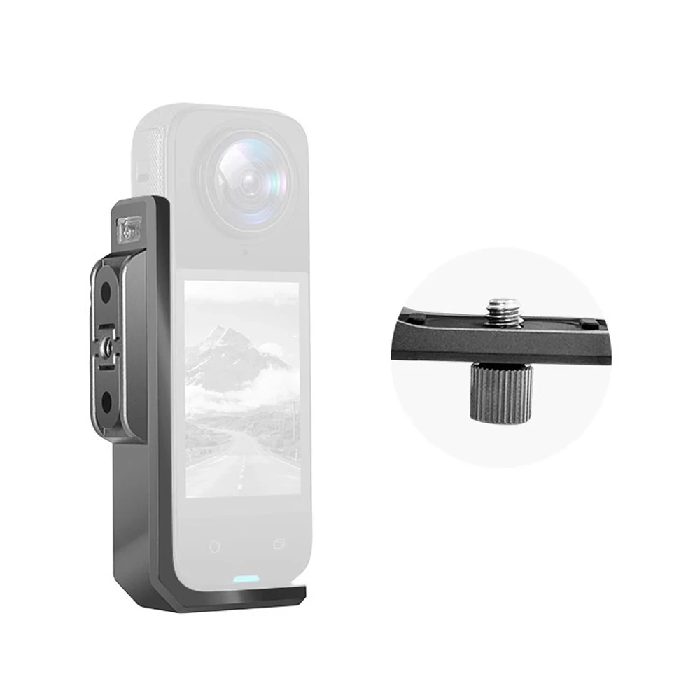 

For Insta360 X5 Magnetic Foldable Mount Adapter L-shaped Horizontal Vertical Quick Release Mount For Insta360 X5 Accessories