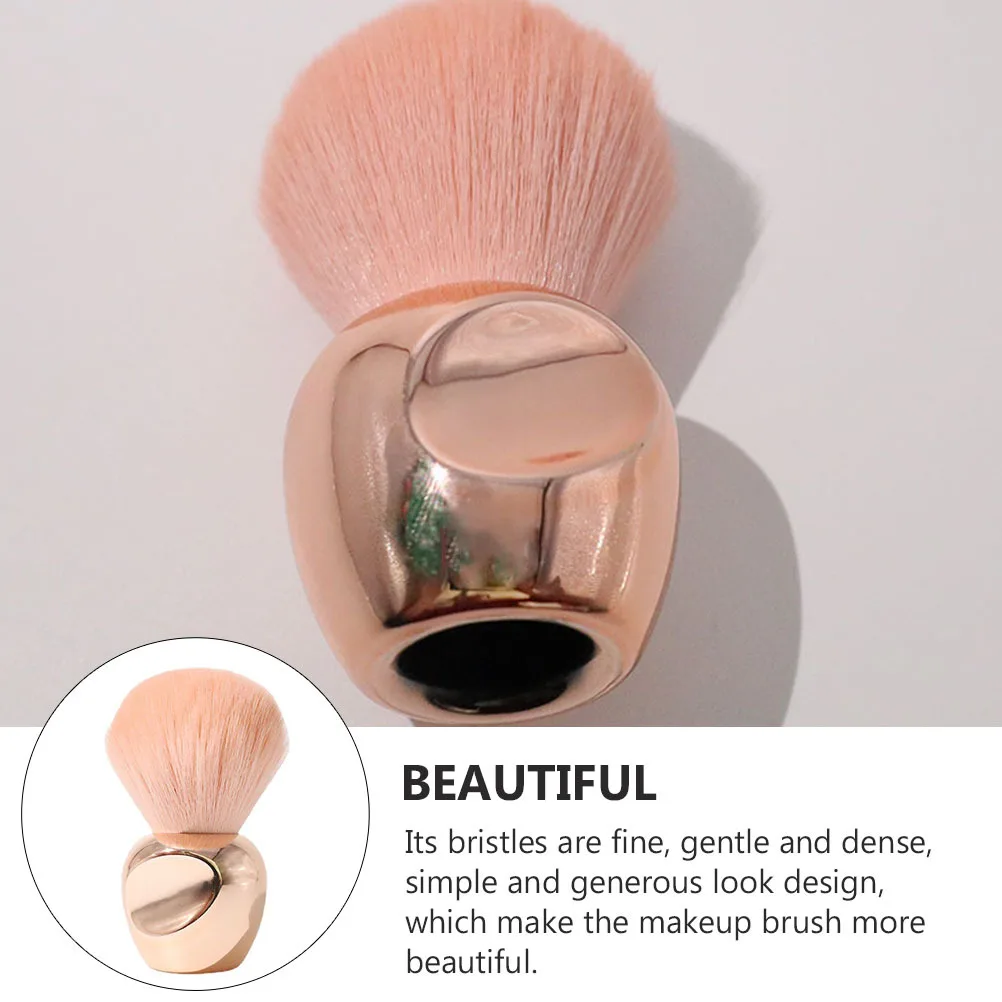 Chic Vase Base Design Makeup Brush Ultra Comfortable Bristles Skin Friendly Durable Handle Blush Loose Powder