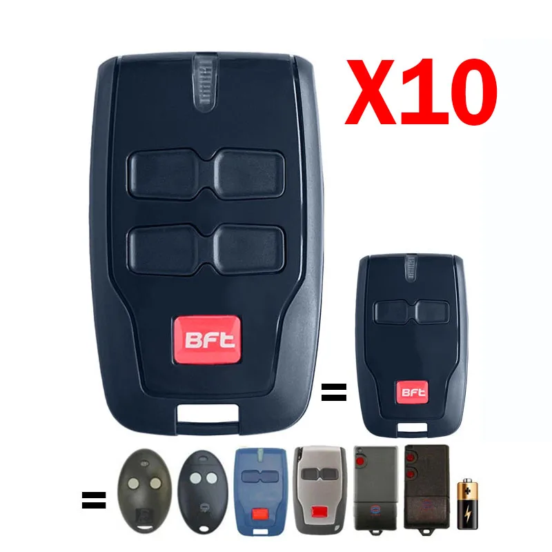 10 шт. BFT MITTO 2/BFT MITTO 4 Пульт дистанционного управления для гаражных ворот 433,92 МГц с подвижным кодом BFT B RCB02 RCB04 KLEIO B RCA 02 04 TRC1 TRC2 10 шт. BFT MITTO 2/BFT MITTO 4 Пульт дистанционного управления для гаражных ворот 433,92 МГц с подвижным кодом BFT B RCB02 RCB04 KLEIO B RCA 02 04 TRC1 TRC2
