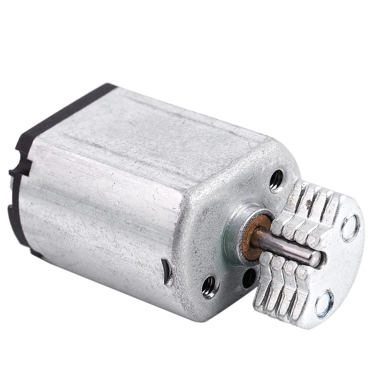 DC1.5V-9V 0.08A 3200RPM Output Speed Micro Vibrating Motor 18x15x12mm Silver