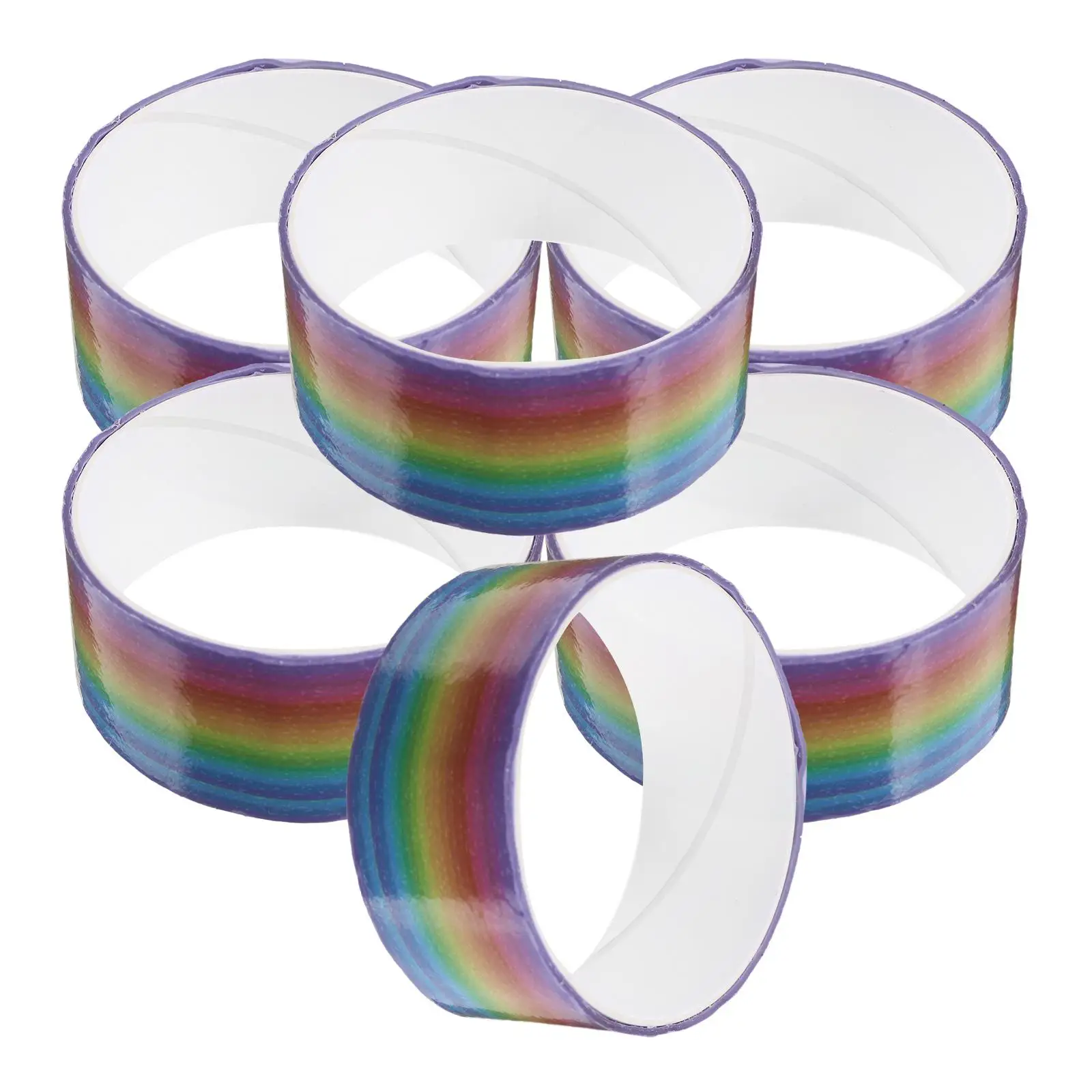 

6 Rolls Sticky Balls Tape Colorful Adhesive Crafts Funny Tapes Reusable Longtime Projects Decorations