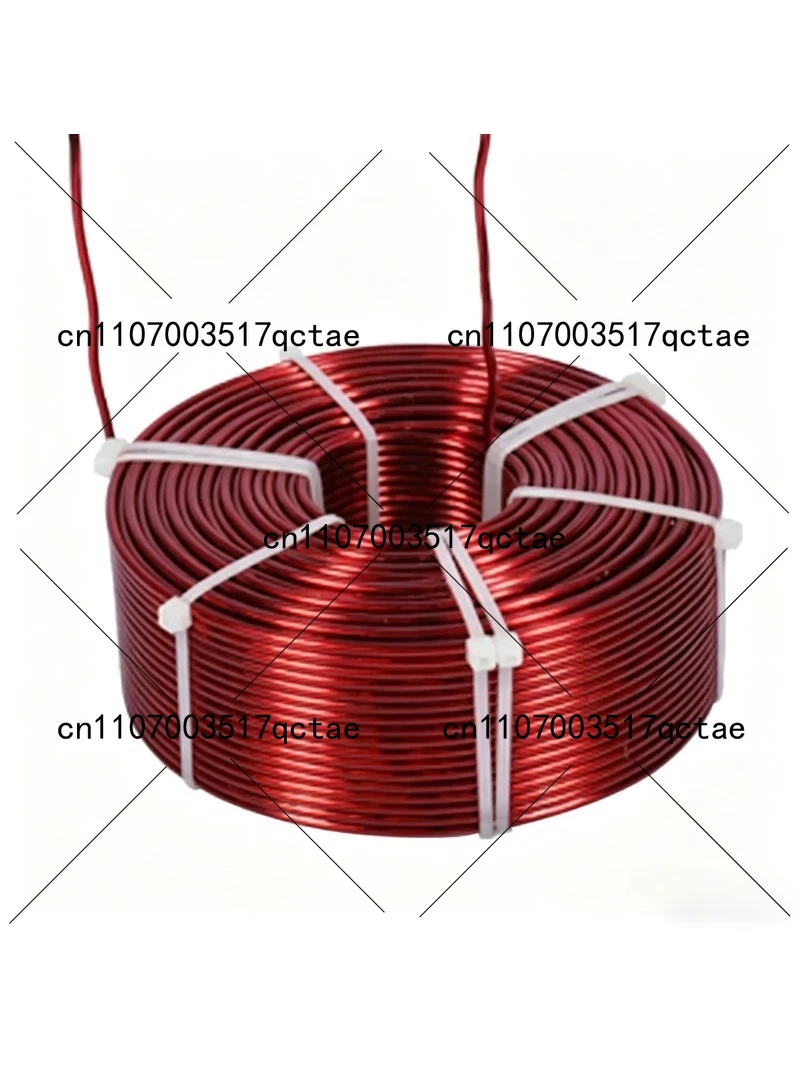

1 шт. 2,0 мм/2,5 мм 0,2 мГн-10,0 мГн Индуктор для кроссовера аудиоусилителя большой мощности, катушка из бескислородной меди 4N