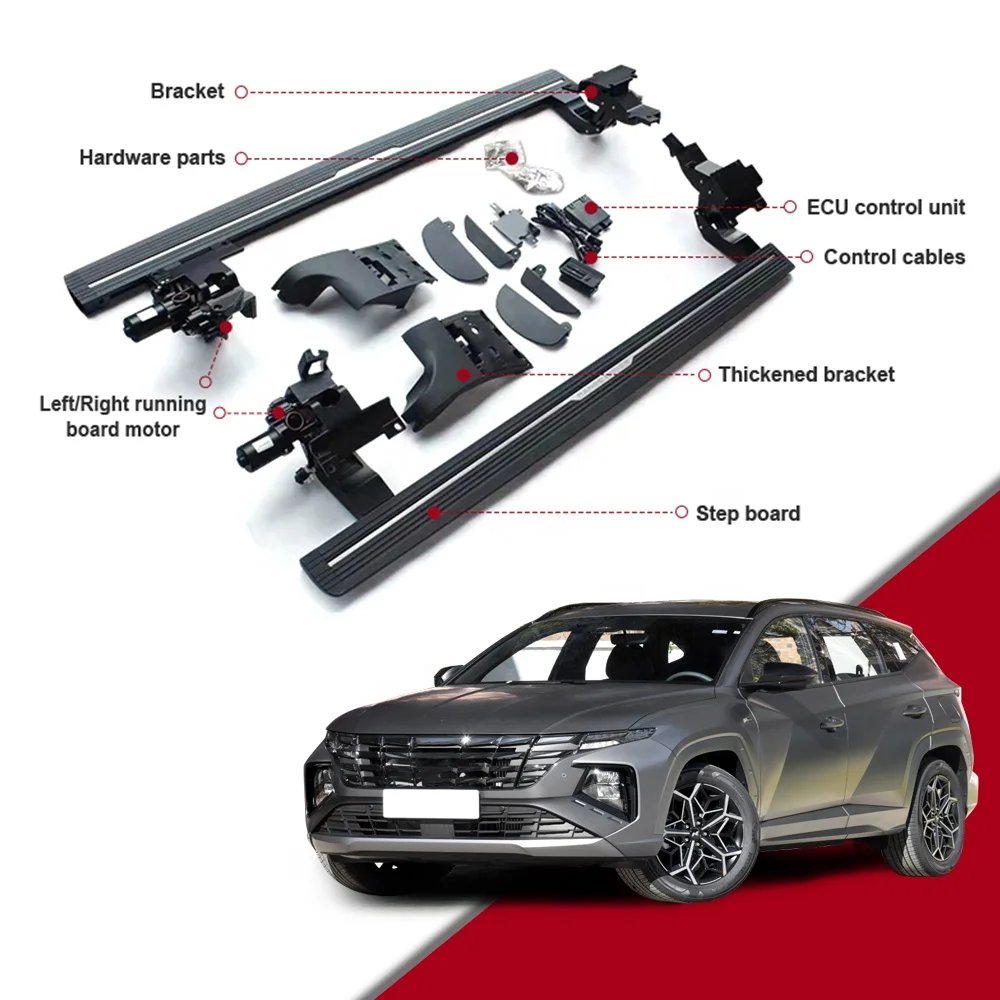 

Modification Car Exterior Accessories Parts Kit Automatic Power Running Board Electric Side Step for SANTAFE IX45 IX35 I
