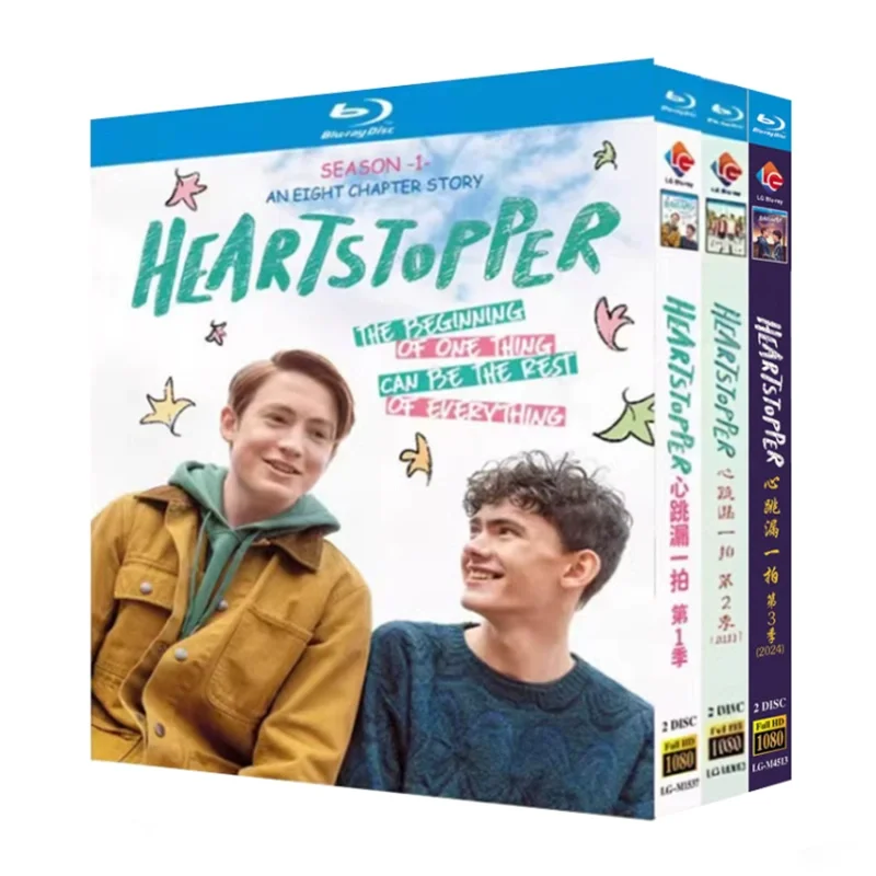 

Heartstopper Season 1-3 Blu-ray Disc