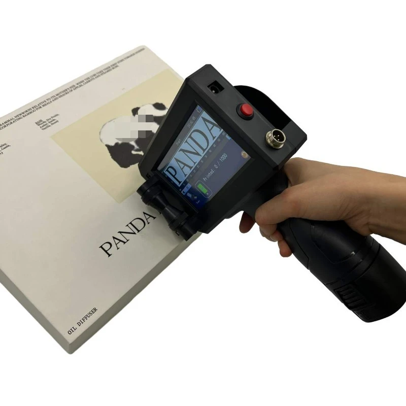 Portable Handheld Inkjet Printers Machine New Easy Retail Operation for Numbering Date Coding Labels Cards