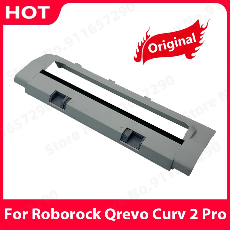 Original Hauptbürstenabdeckung Ersatzteile für Roborock Qrevo Curv 2 Pro Roboterstaubsauger Ersatzzubehör