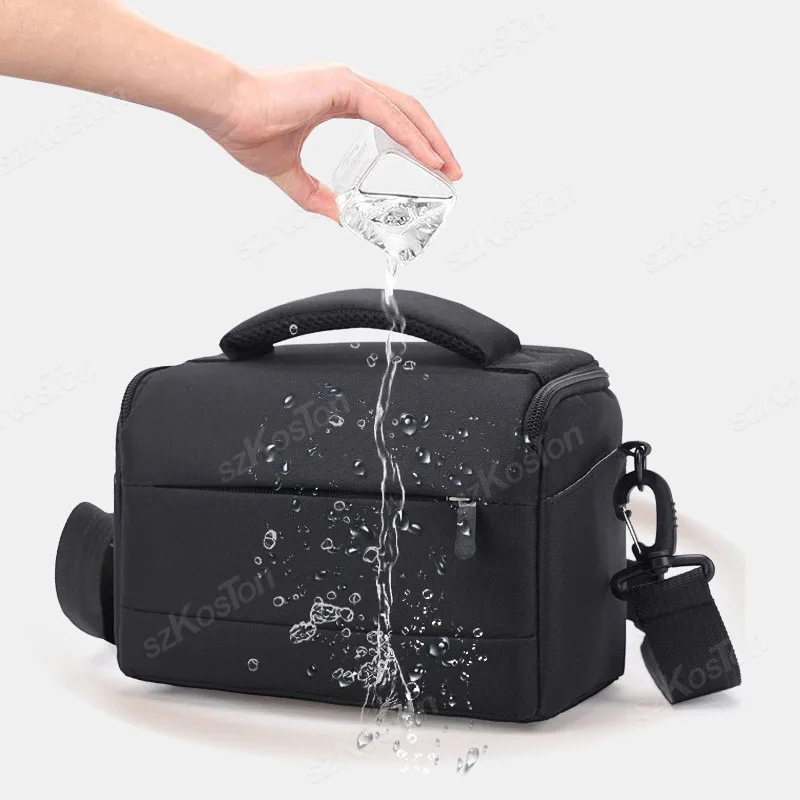 Portable Single Shoulder Camera Bag Carrying Travel Case Waterproof Photography DSLR Handbag For Canon Nikon Sony Fuji Panasonic