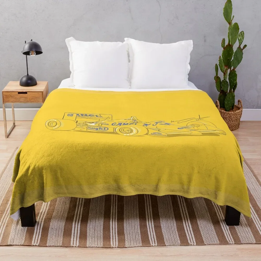 

Camel F1 Throw Blanket Stain Resistant Cozy Warm Blanket