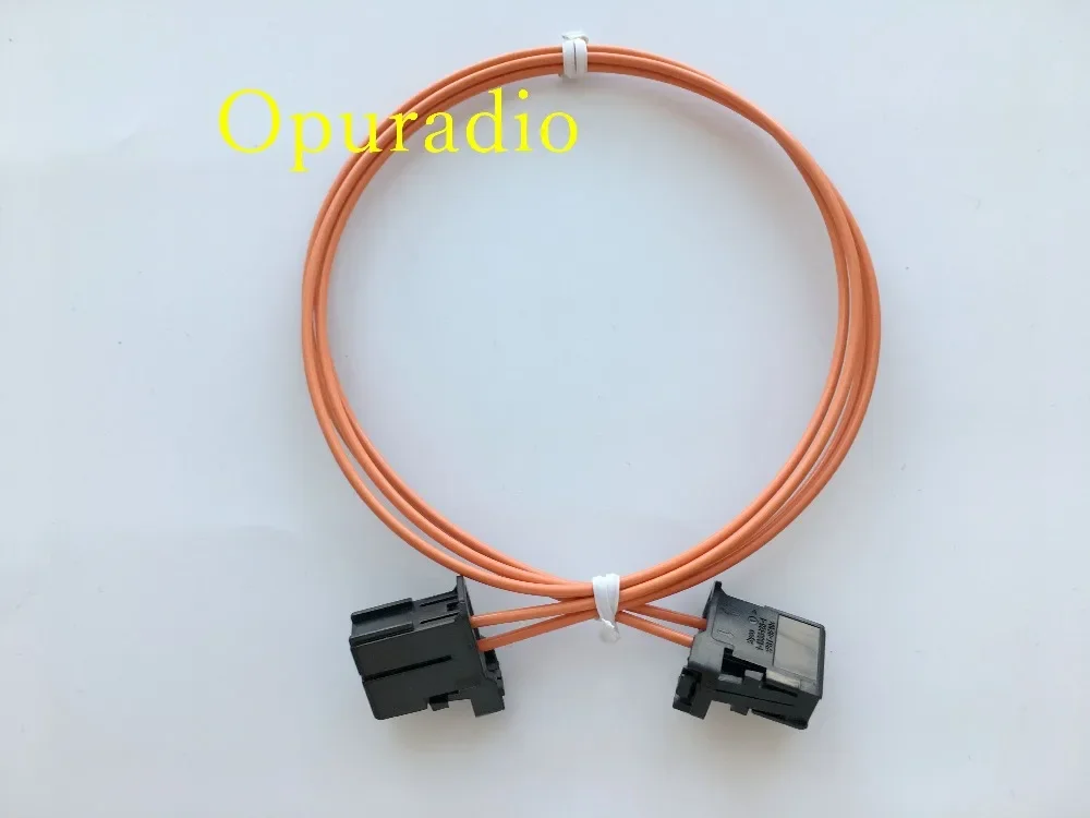 Free shipping MOST Optical Fiber Cable Connectors Male To Male For Audi BMW mercedes etc. 90CM -100CM New Original