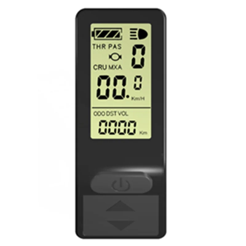 

A06T-Compact Mountain Bike Meter KT LCD4 Fully Functional Waterproof Connector Display 24V 36V 48V for E-Bike KT