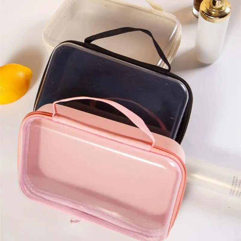 Однотонный пенал большой емкости, многофункциональные органайзеры для канцелярских товаров, косметики