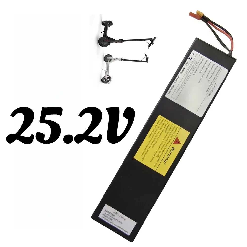 

For 29.4V Electric Scooter+Charger 25.2V 6.0Ah 7S2P 18650 Li-ion Rechargeable Battery Pack