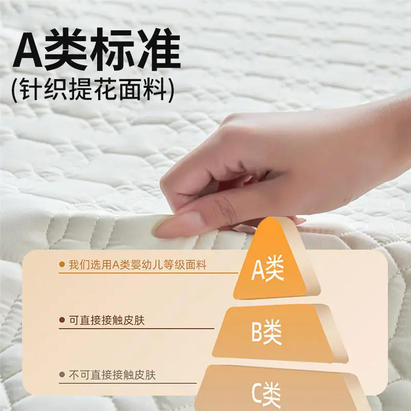 Latex memory cotton mattress home cushioned bedroom tatami mat rental special summer high density sponge mat