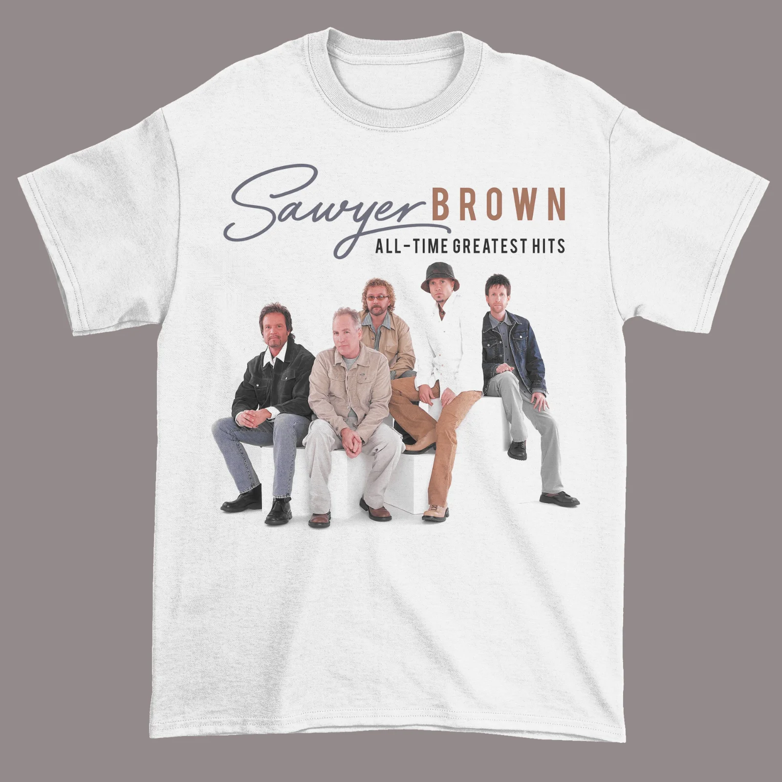 Sawyer Brown Country Music White Full Size To 5XL Shirt Unisex PP828