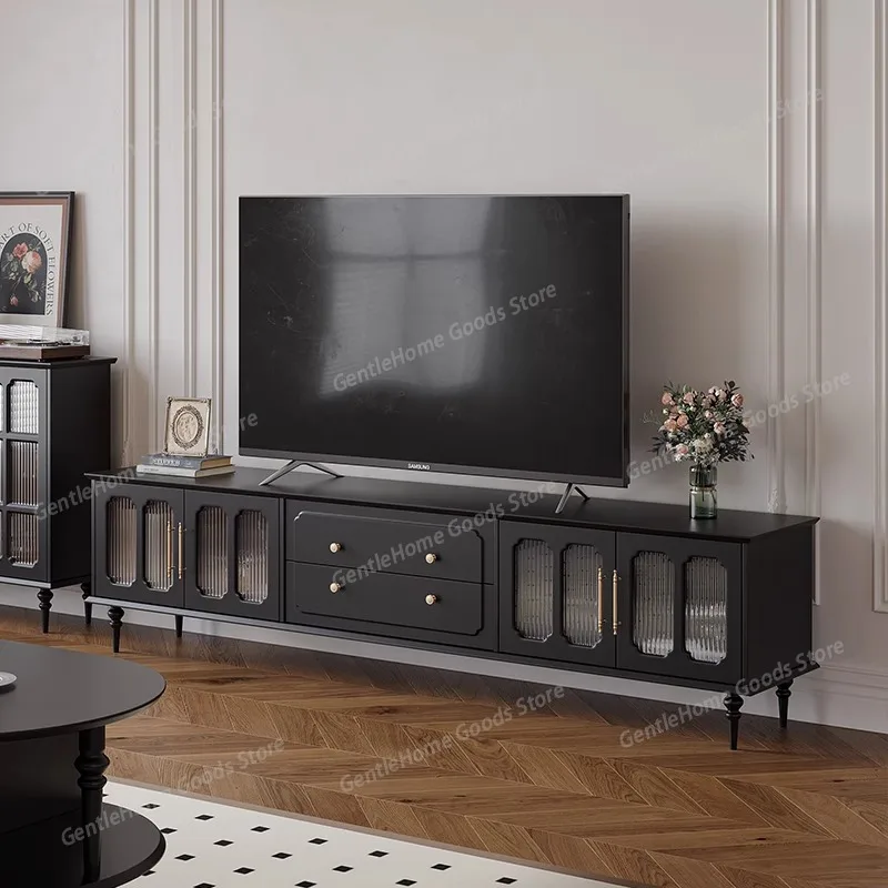 

American Retro TV Cabinet Simple Modern Design Storage Dollhouse Hallway Tv Table Universal Trendy Archivadores Salon Furniture