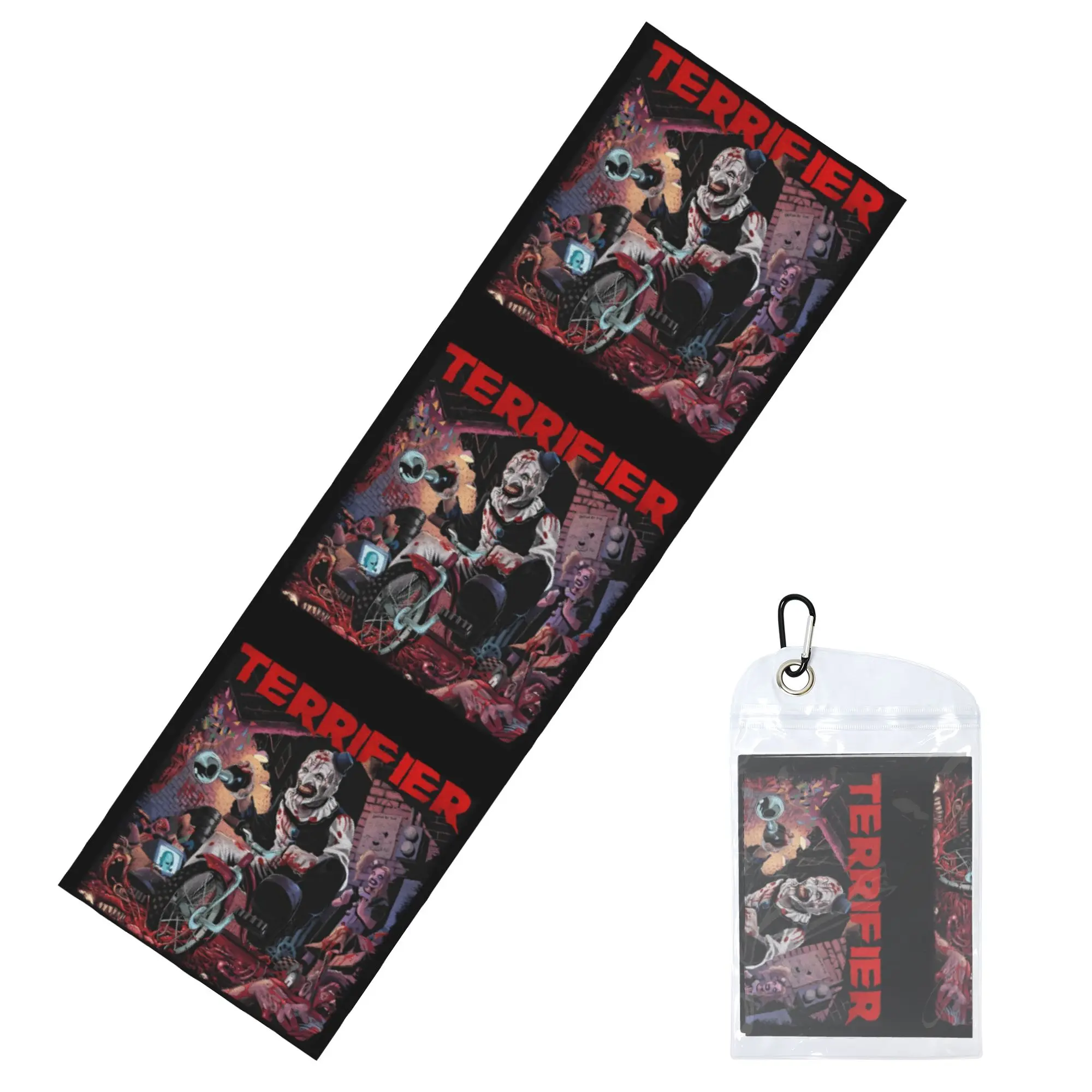Terrifiers Halloween Horror Movie Towel Quick Drying  Super Soft  Running Towels