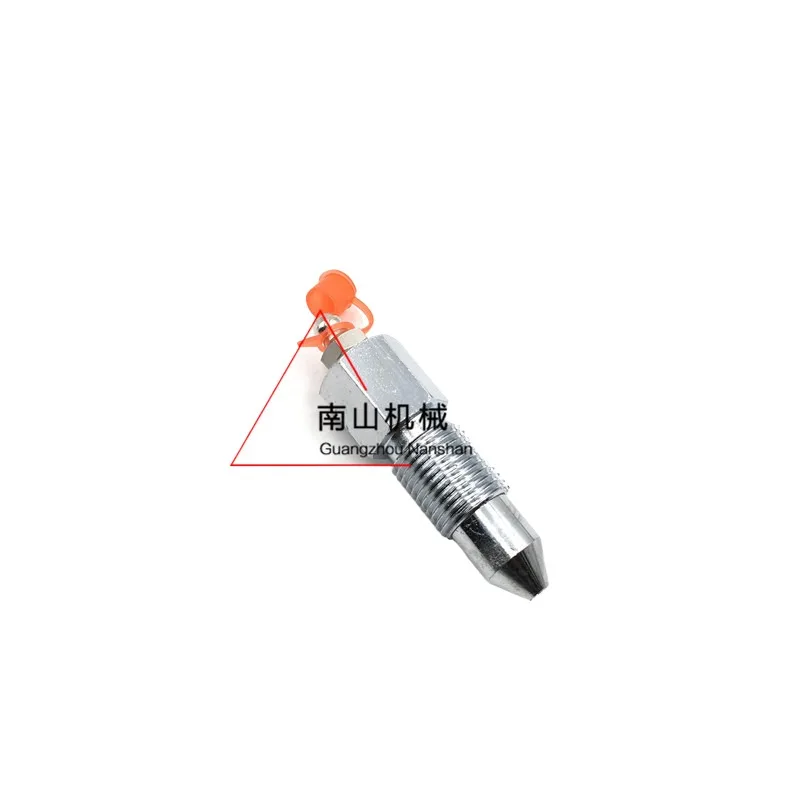 For  Vol-vo EC55B 60C140B chain nozzle tightening oil cylinder chain nozzle oil injection valve  Excavator accessories