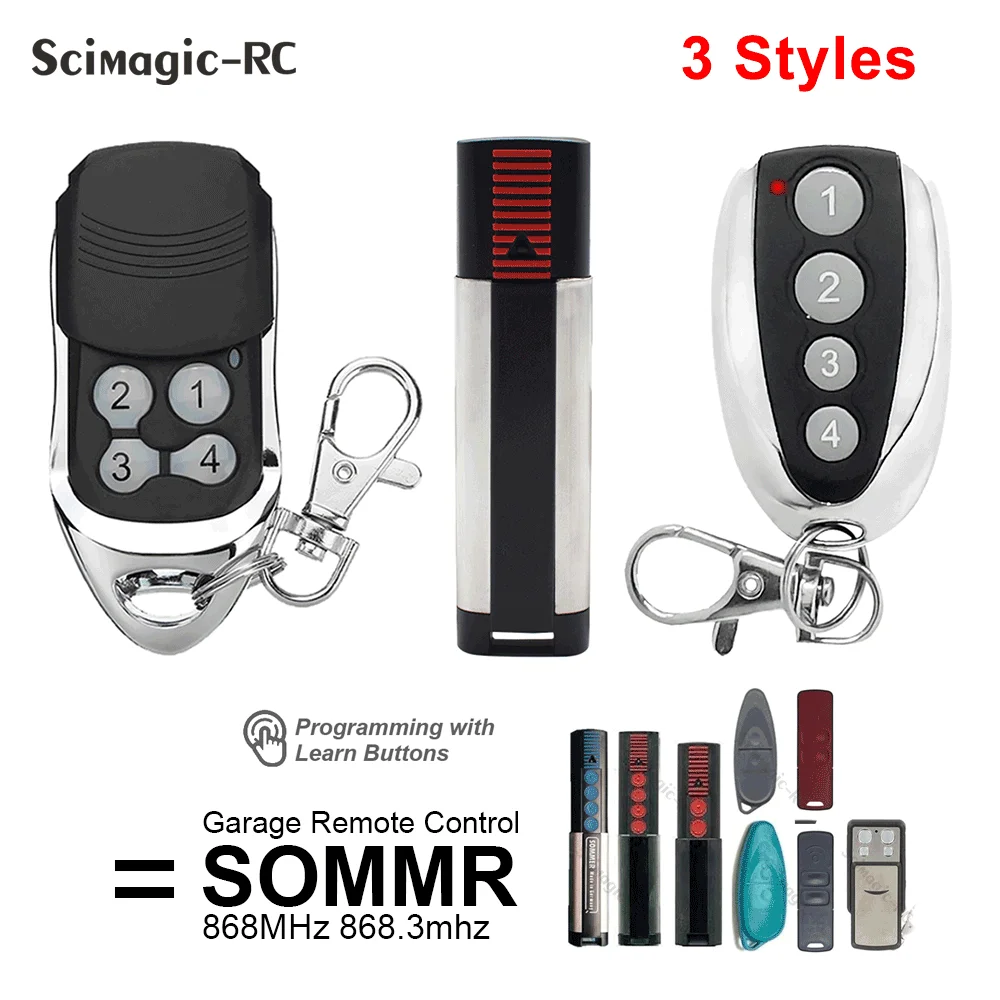 SOMMER 4020 TX03-868-4 Replacement Garage Gate Remote Control 868.8MHz Rolling code