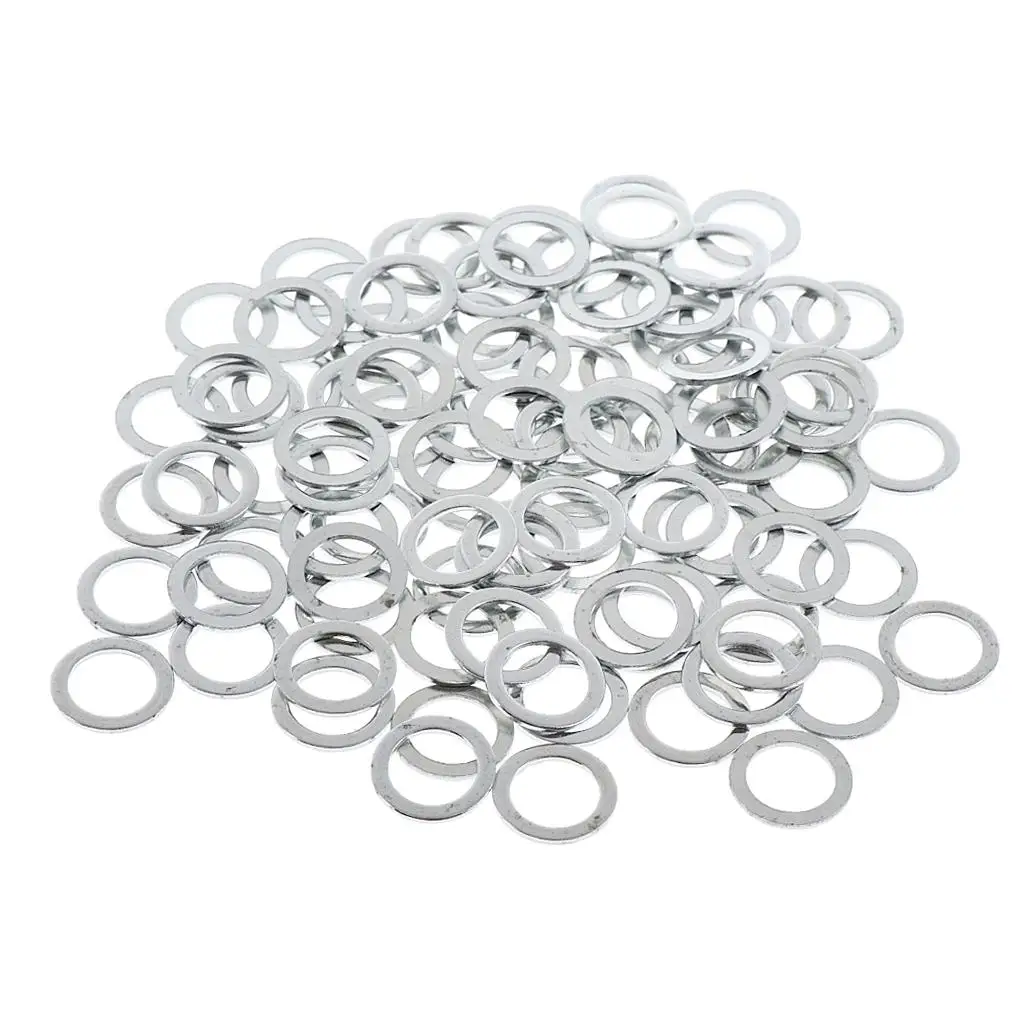 

4x 100pcs Skateboard Truck Axle Washers Longboard Hardware Accessories