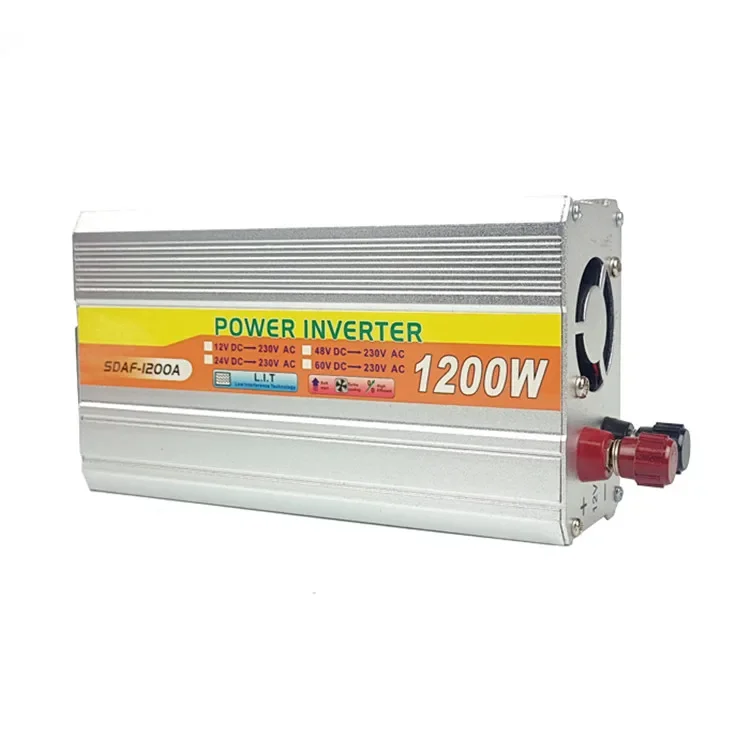 High Quality Portable 1500w Inverter Dc12v to Ac220v Charge Controller Power Inverter