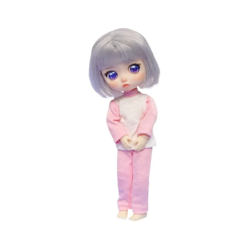 Miss Du Li series ob11 doll 15cm joint movable small doll 12 points BJD baby clothes Internet celebrity blind box