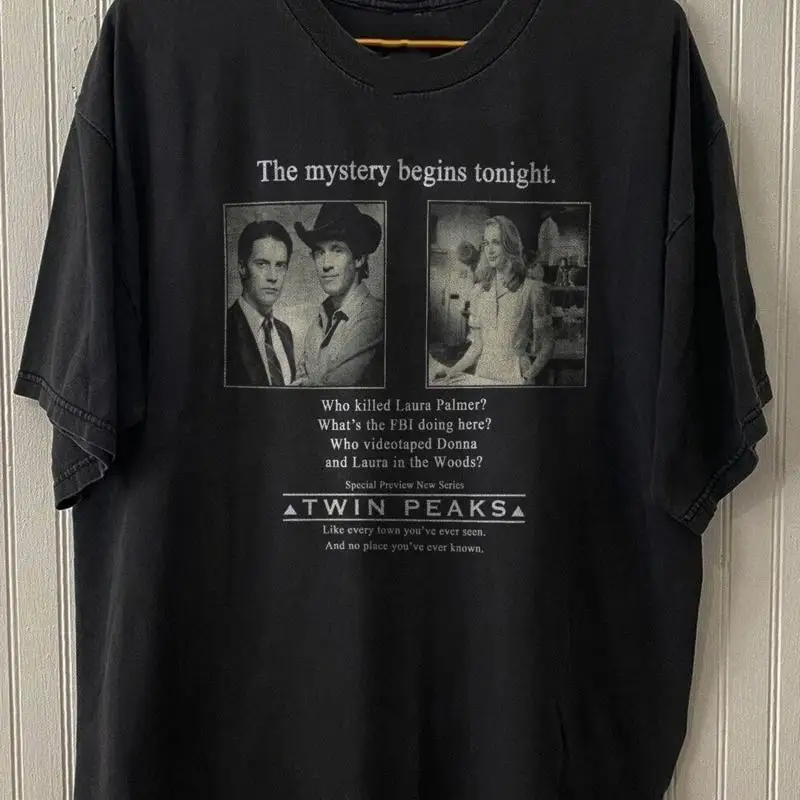 Twin Peaks Mystery Horror Drama TV Series T-Shirt