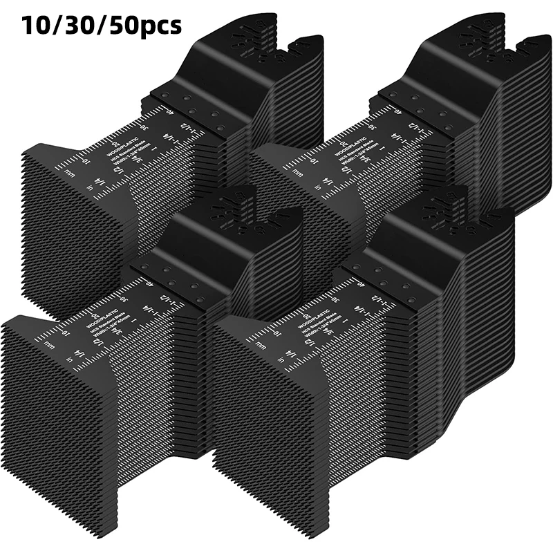 

AMR 10/30/50 шт. многофункциональный набор пильных полотен для ремонта, осциллирующее пильное полотно, аксессуары для электроинструментов, универсальное режущее полотно