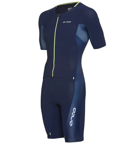 Imagen 2 del producto Traje De triatlón Orca para hombre, Conjunto De Jersey De Ciclismo De manga corta, mono Skinsuit, Maillot De Ciclismo, Conjunto Bretelle
