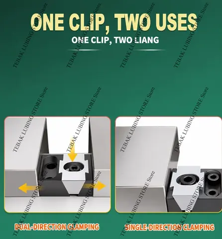 Ok Clamp CNC Side Fixture Quick Positioning Precision Vise Multi-station Parallel Clamp for Machining Center Milling Machine