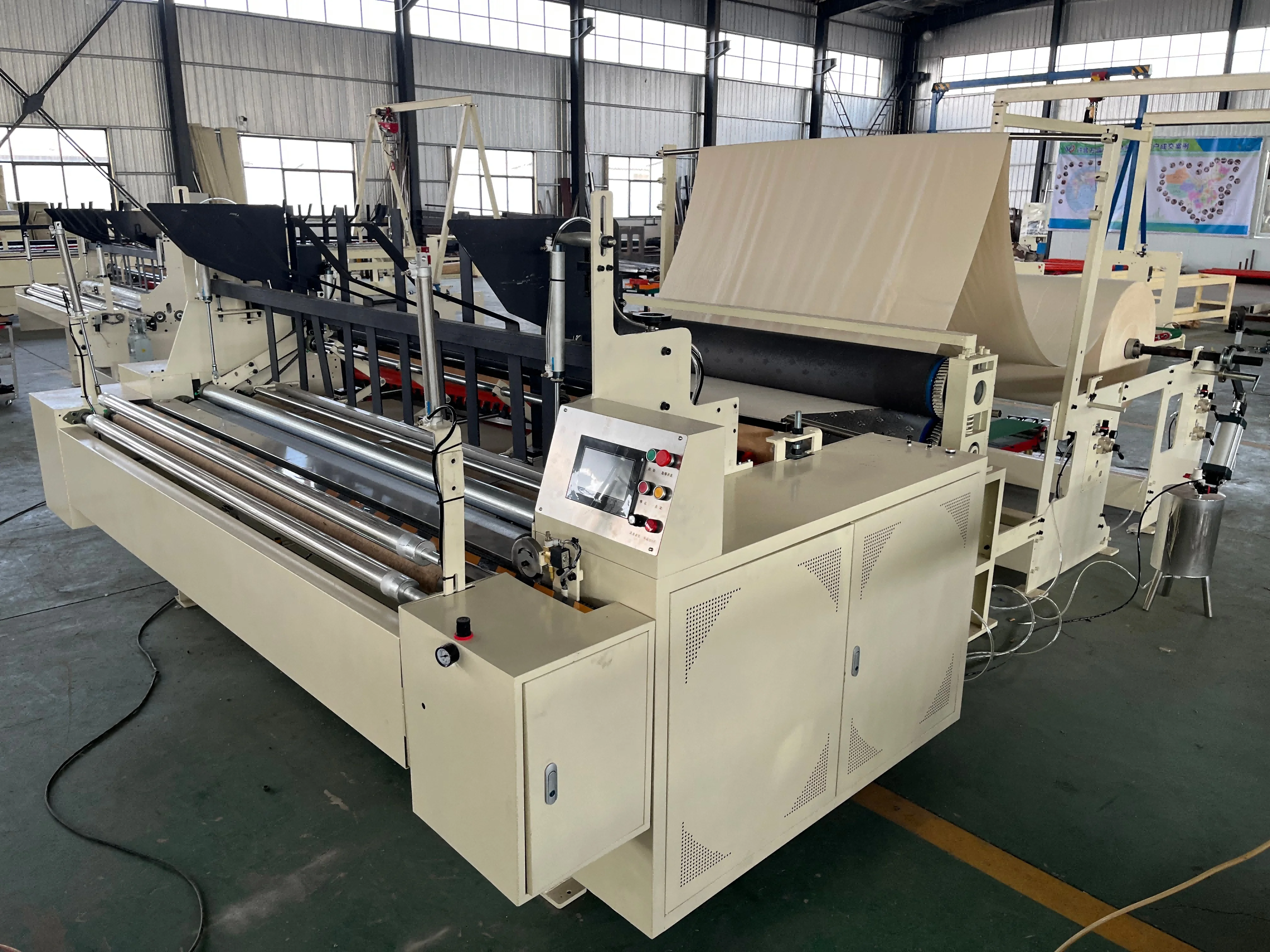 YG Customized Semi Automatic Low Price Toilet Paper Making Machine Toilet Paper Roll Making Machine Toilet Tissue Making Machine