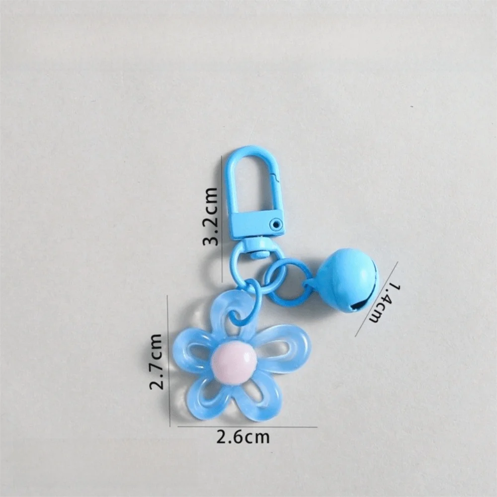 かわいい樹脂製フラワーキーホルダー多目的ゼリーフラワーイヤホンケースペンダントバッグデコレーション子供ギフト
