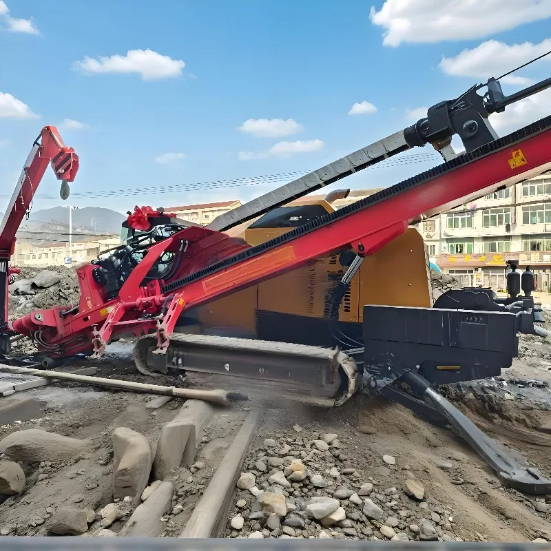 High Performance Trenchless Horizontal Directional Drilling Rig for Underground Telecom Cable and Pipeline Installation