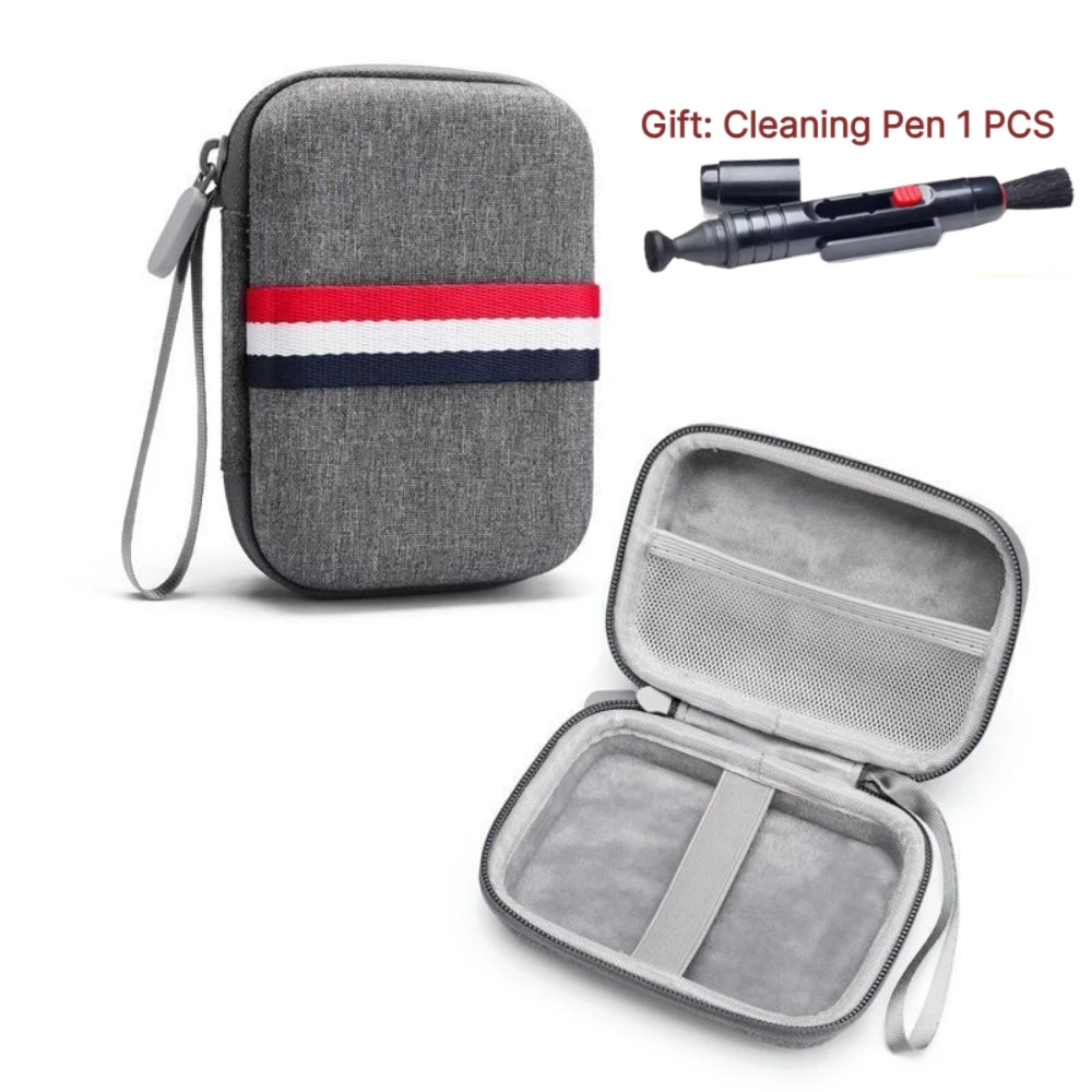 For CCD Camera bag For Canon/Sony/Fuji/Nikon camera case Card machine storage bag Hard bag Universal+1 PCS Free Cleaning Pen