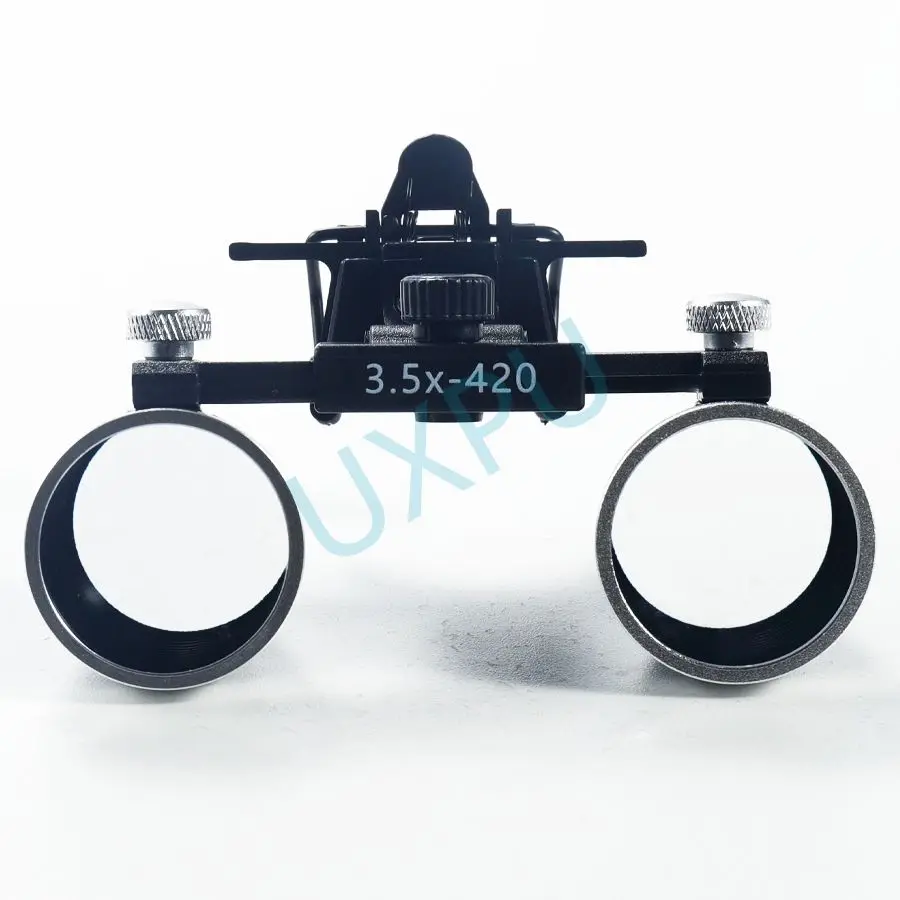 2.5X3.5X Dental Magnifying Glass Binocular Magnifying Glass Medical Galileo Optical Lens With Metal Clip,Used For Dental Surgery