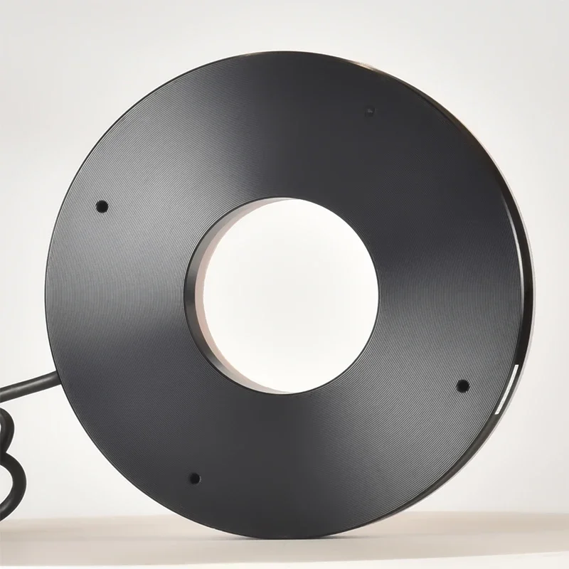 90-Degree Vertical Ring Light Source, Visual LED Lighting, Automated Industrial Inspection, Circular Visual Light Source