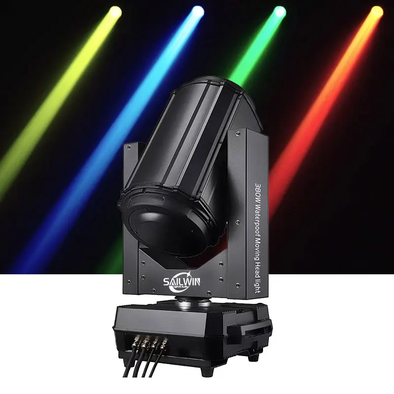 Sailwin CE 380W Lyre Sharpy Waterproof Stage Moving Head Light outdoor IP65 Moving Head Sky Beam Searchlight For Event Theater