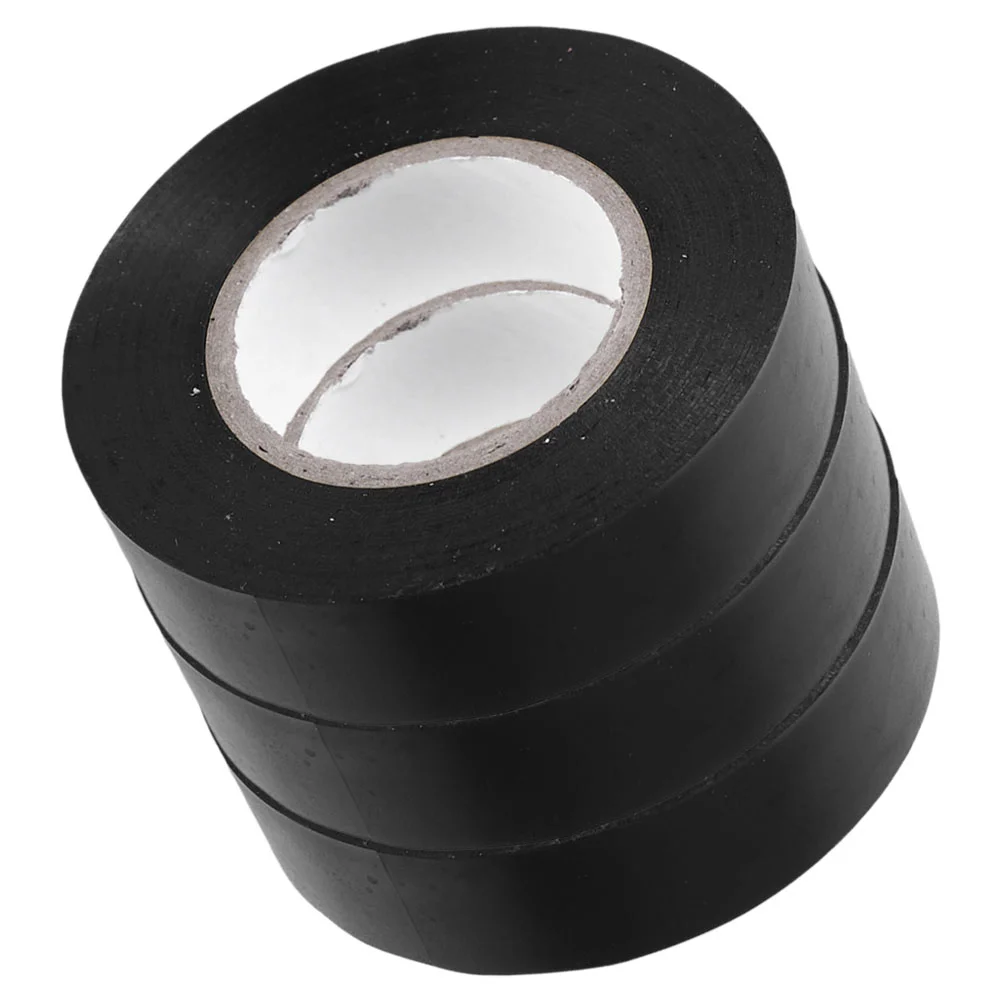 

3 Rolls Outdoor Electrical Tape Black Duct Ties Pvc Liquid Insulation