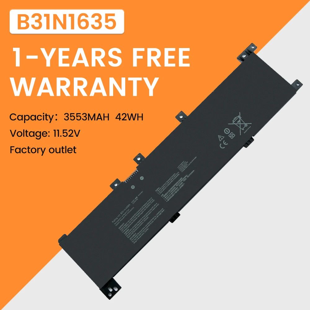 B31n1635 Laptop Batterij Voor Asus Vivoboek Pro 17 A705u N705u A705ua X705u X705u X705ua X705ub X705uf X705uv X705un X705uq