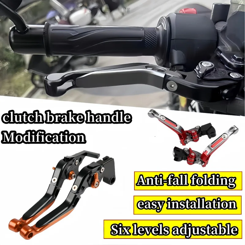 New CNC Parking handle clutch brake lever For Triumph 675 STREET TRIPLE 08-16 DAYTONA 600/650 2004-2005 Motorcycle Accessories