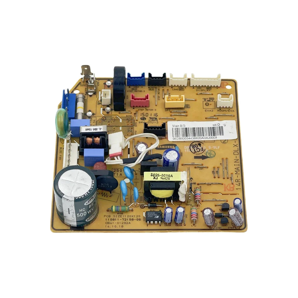 DB92-03443A/E/B/G DB92-03443K/N/P/H دائرة PCB 14R-MAIN-DLX-3 لوحة تحكم لأجزاء تكييف مكيف الهواء سامسونج
