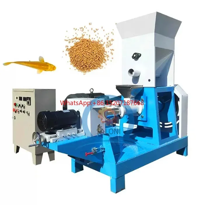 

hot sale design floating fish feed pellet making machine manufacturing extruder processing equipment plant line