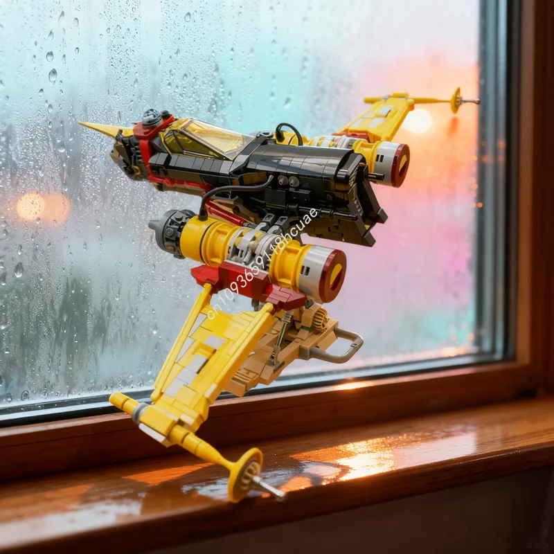 

957 шт. MOC Panhard S Vengeance Starfighter Star Модель Строительные блоки Рождественский подарок Сборка DIY креативные игрушки идея Образование