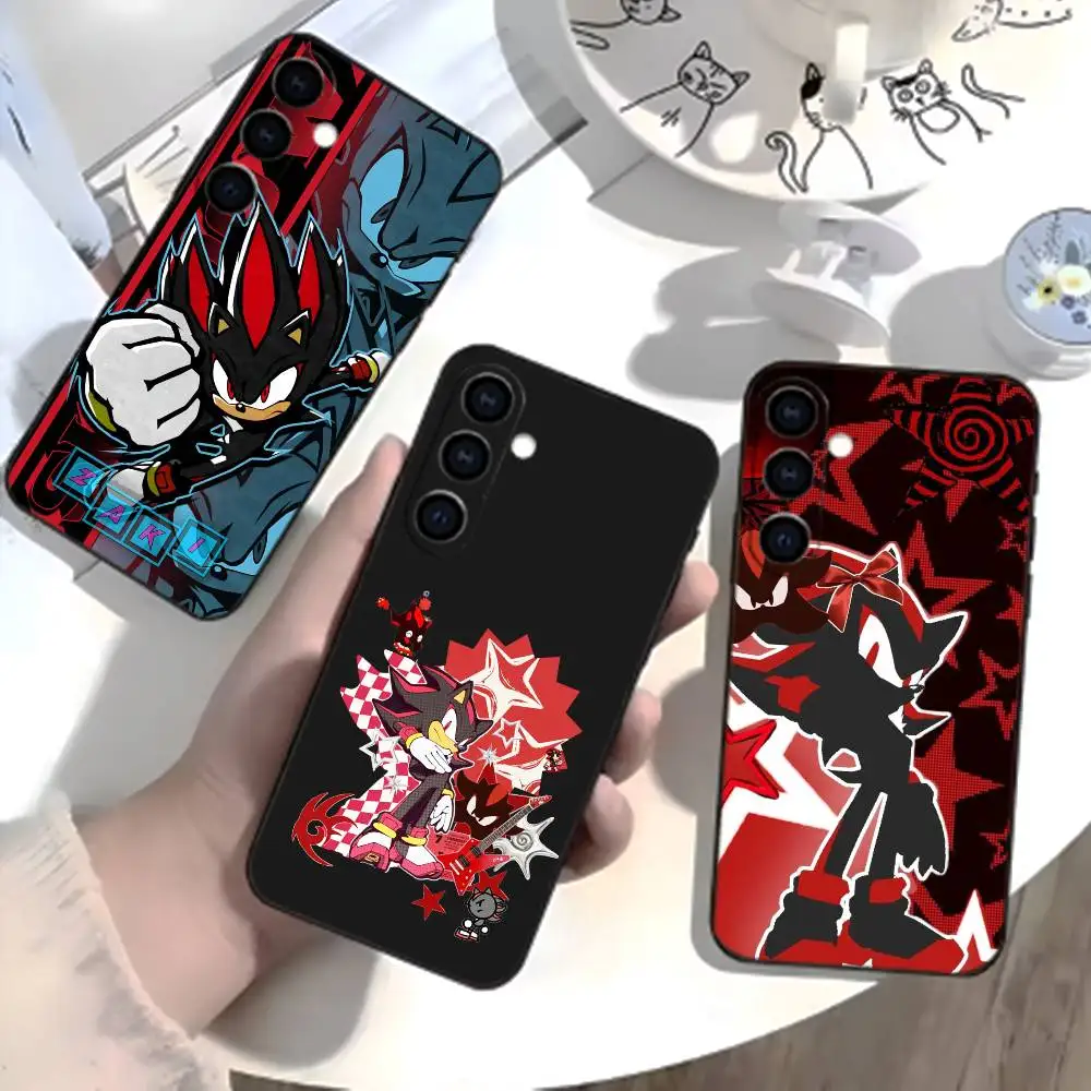 

G-Shadow the Hedgehog Phone Case For Samsung Galaxy A73,A72,A71,A70,A52,A51 Others Soft Black Cover