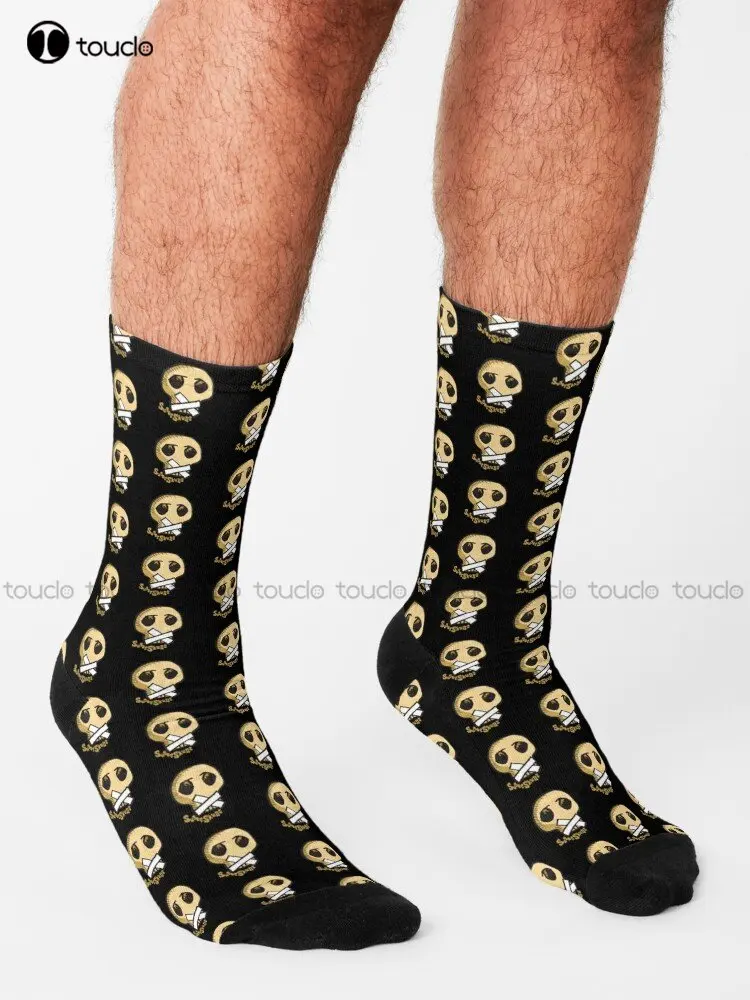 Sugar Skull One Silent Skull Socks Bride Socks 360° Digital Print Personalized Custom Unisex Adult Teen Youth Socks Custom Gift