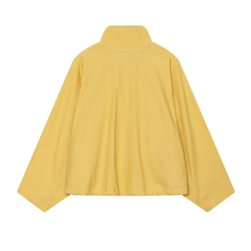 2026 Summer New Women's Commuter Style Side Opening Pilot Jacket Standard Fit Long Sleeve Regular Length Button Closure Coat