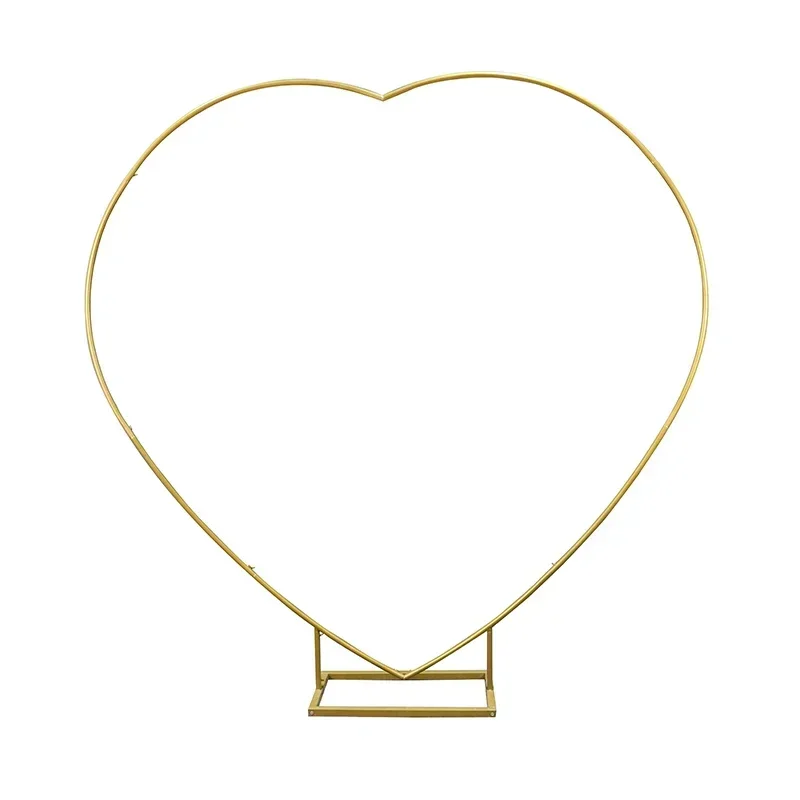 

Wedding Arch Metal Balloon Arch Birthday Party Wedding Decoration Supplies Photo background stand Heart-shaped stand